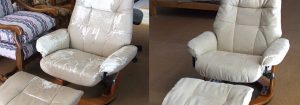 fix faux leather peeling