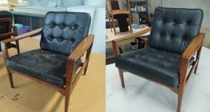 Mid-Century Danish Chairs featuring the EK Easy Chair