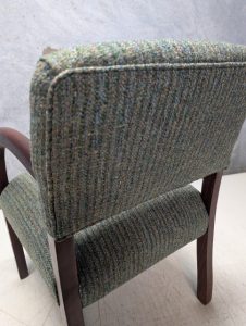 Bridge Chair After Reupholstery Perth 