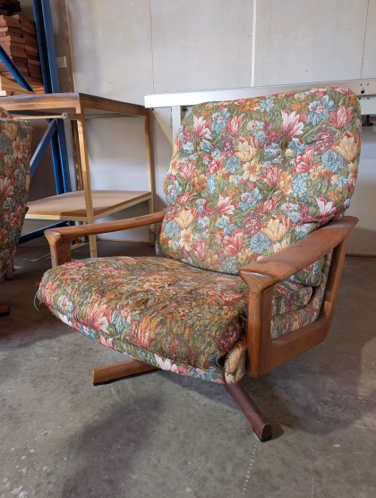 Tessa Chair Before Restoration Perth
